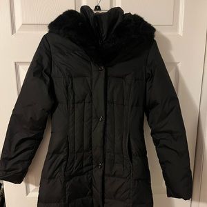 Women’s Black Larry Levine Parka
